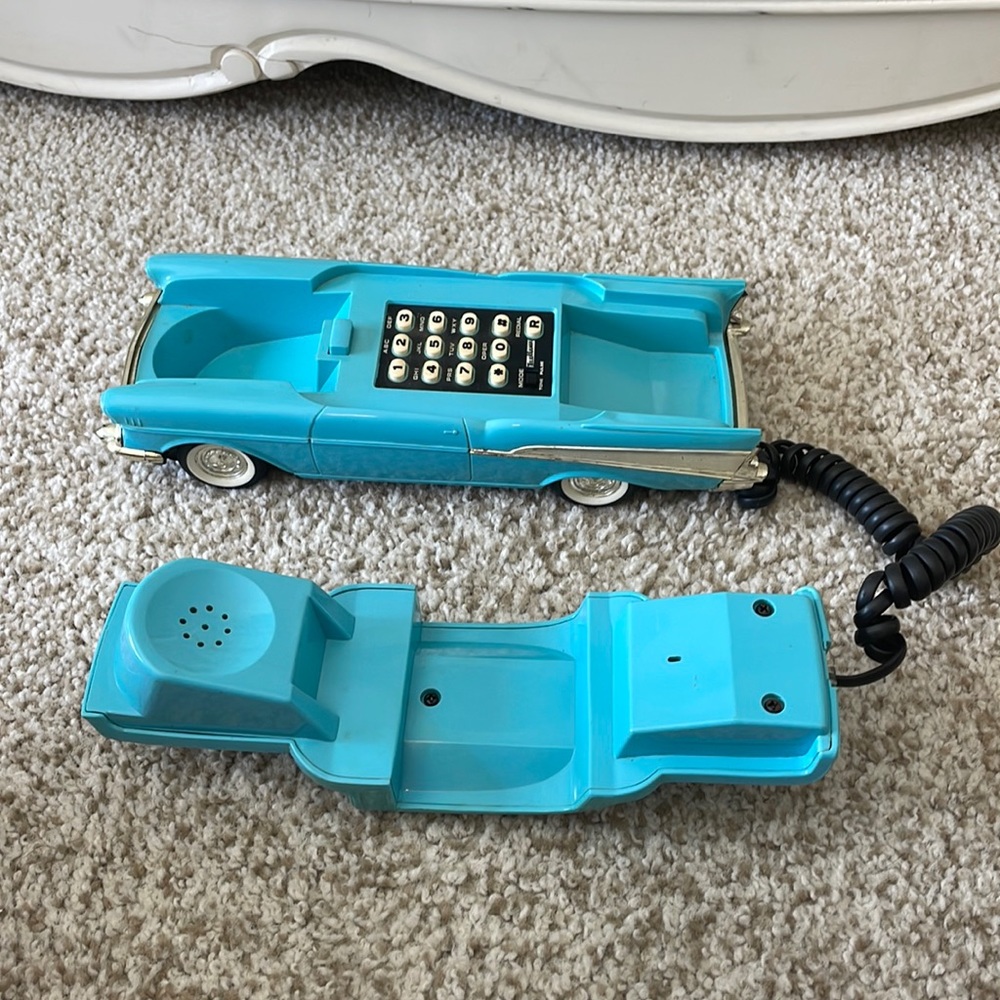 Vintage 57 Chevy Landline Telephone